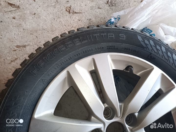 Колеса в сборе Nokian hakkapeliitta 9 215/55 R16