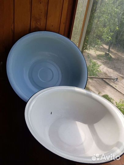 Эмалированные тазы СССР