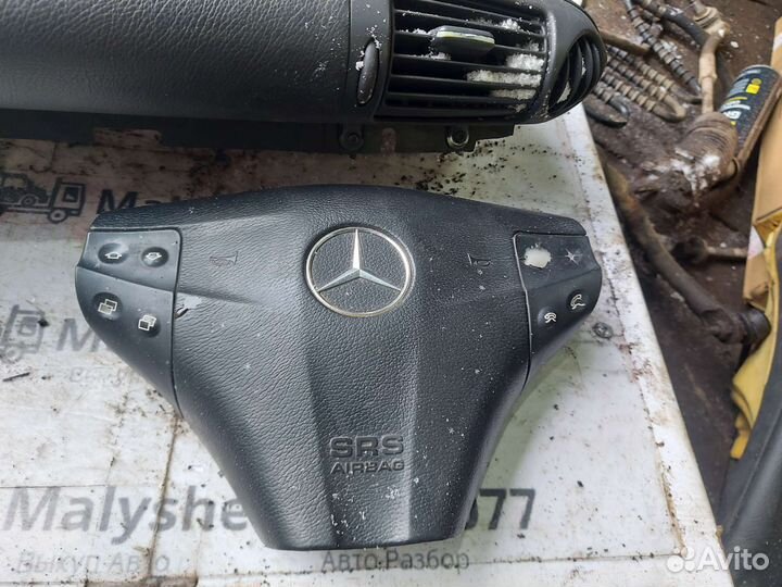 Торпеда с подушкой Mercedes w203