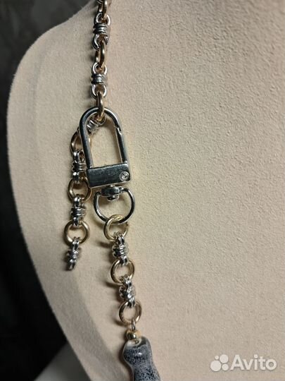 Мужской чокер с крестом