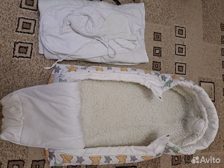 Конверт на выписку зимний бу