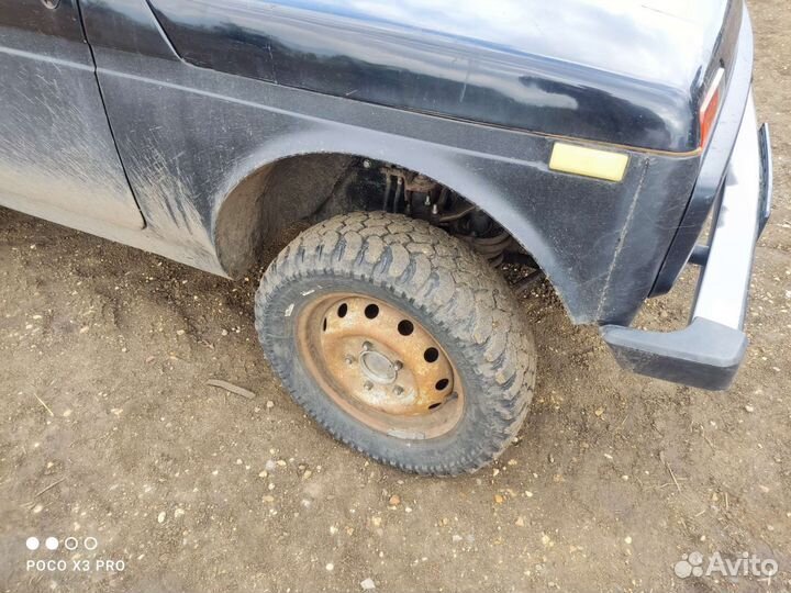 Грязевые колеса на ниву r16