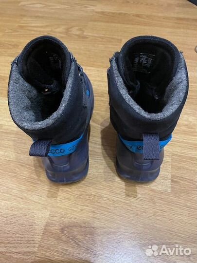 Ботинки для мальчика детские зимние ecco biom K2