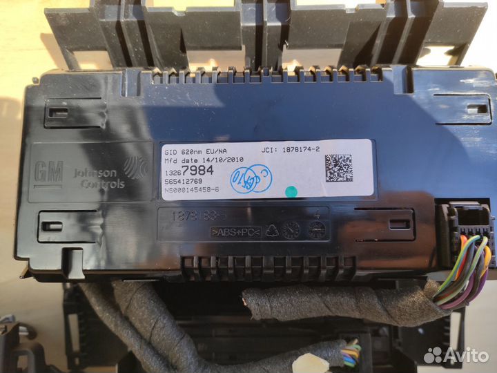 Магнитола CD400 комплект на Opel Astra J