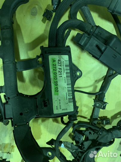 Проводка двигателя(моторная коса) Мерседес М272