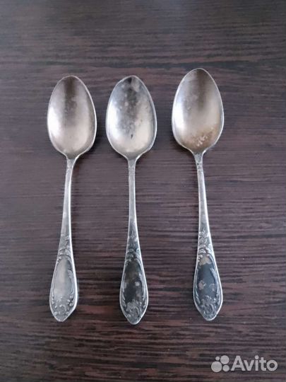 Чайные ложки мельхиор СССР