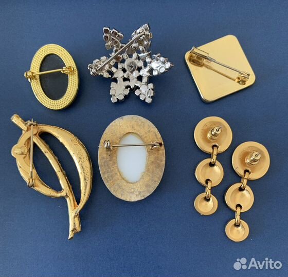 Броши Винтаж Англия Kigu Франция