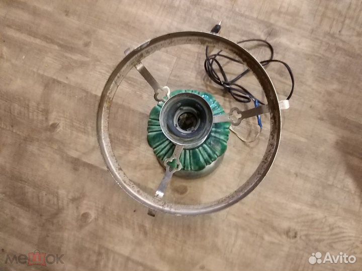 Керамическая лампа, из СССР, без стекла, рабочая в