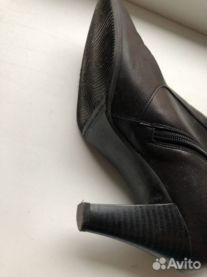 Ботфорты зимние натуральная кожа 39