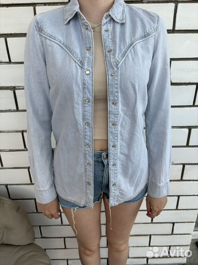Джинсовая рубашка
