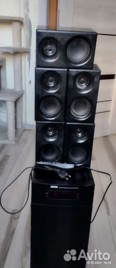 Акустические система, самбуфер. 5+1