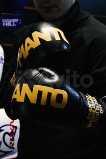 Боксерские перчатки Manto Black