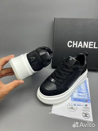 Кеды Chanel На Платформе Размеры 36-40