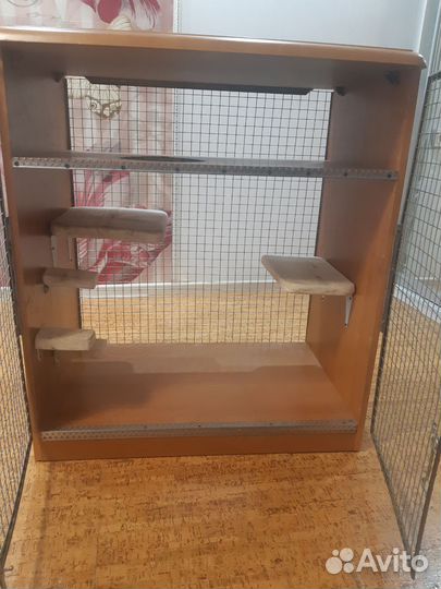 Клетка-витрина для крупных грызунов