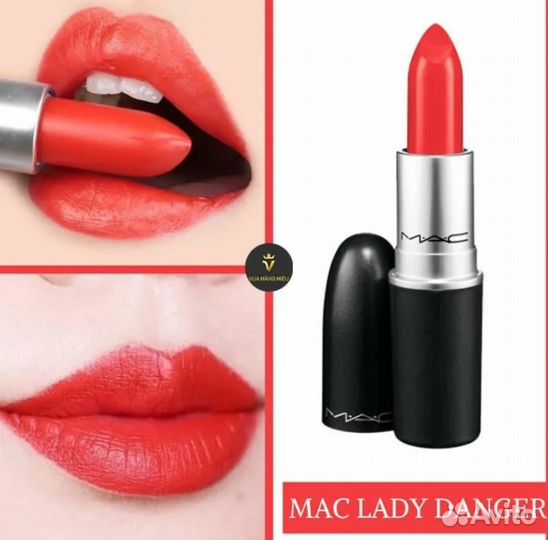 MAC помада Lipstick Matte 607 Lady danger