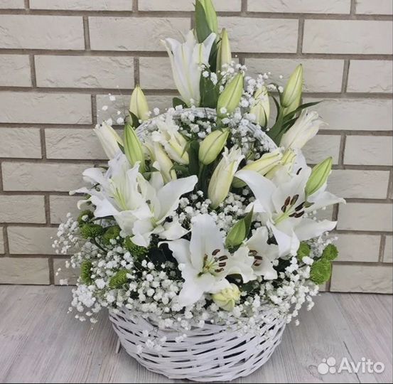 Букет из лилий, цветы доставка