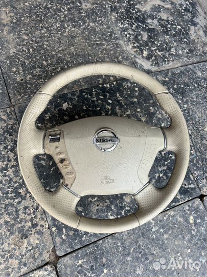 Руль, подушка безопасности Nissan Fuga Infinity