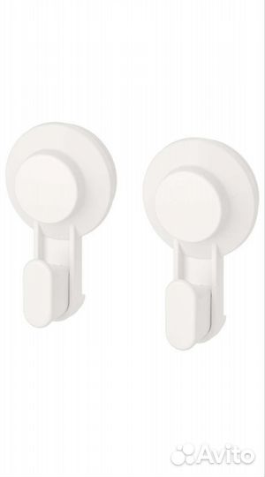 Крючки на присоске IKEA Тискен