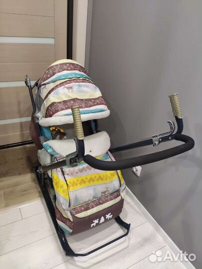 Коляска санки