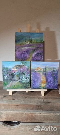 Картина маслом на холсте пейзаж