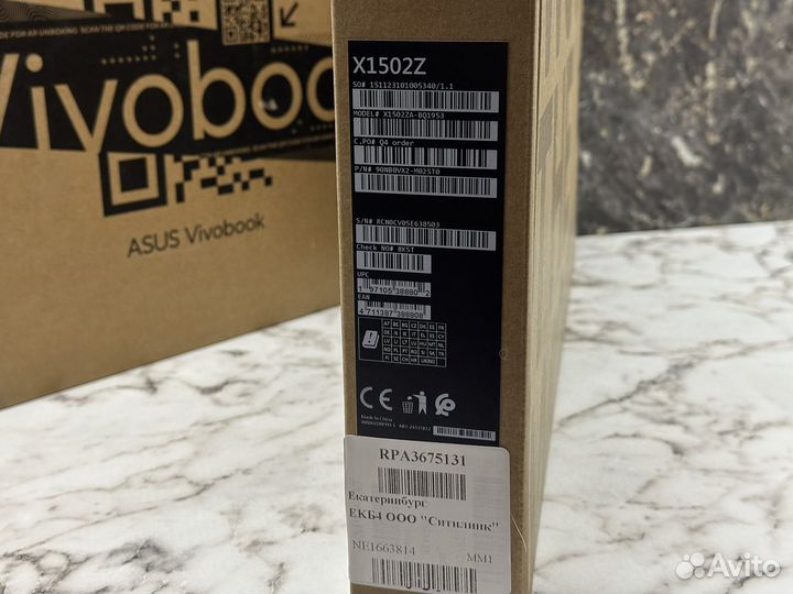 Новый Asus I5-12500 12 ядер/16Ram/SSD512 чек