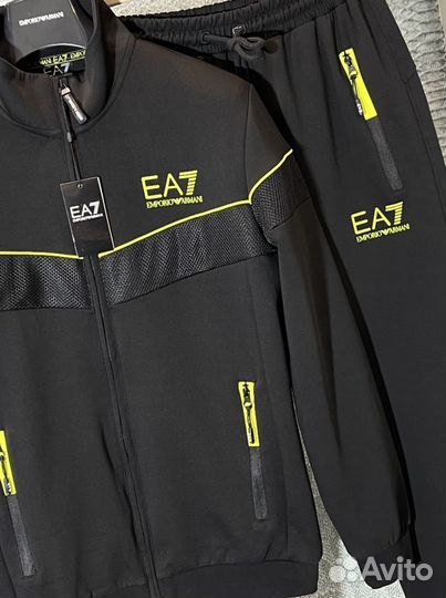 Emporio Armani спортивный костюм с логотипом EA7