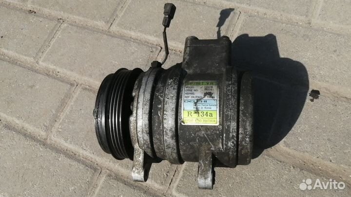Компрессор кондиционера chevrolet aveo 1.2