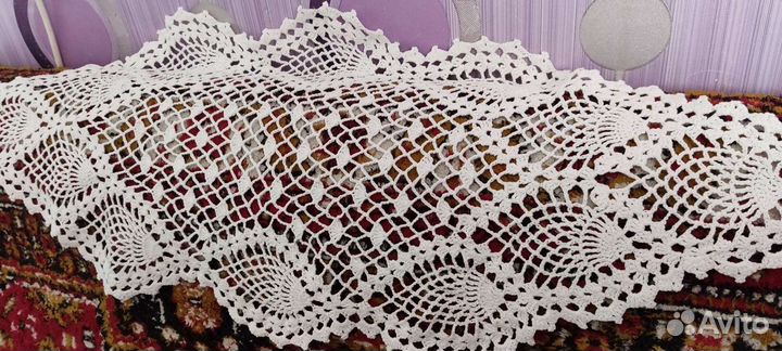 Салфетка вязанная крючком