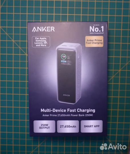 PowerBank Anker Prime 250W с Bluetooth управлением