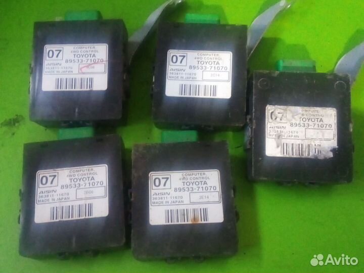 Toyota Хайлюкс, блок управления полным приводом