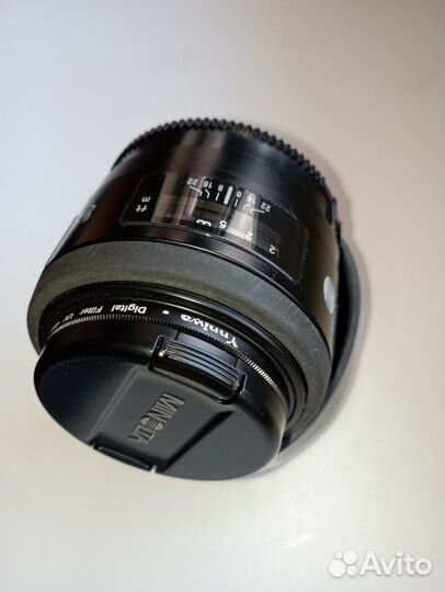 Объектив minolta af 50 мм. 1,7