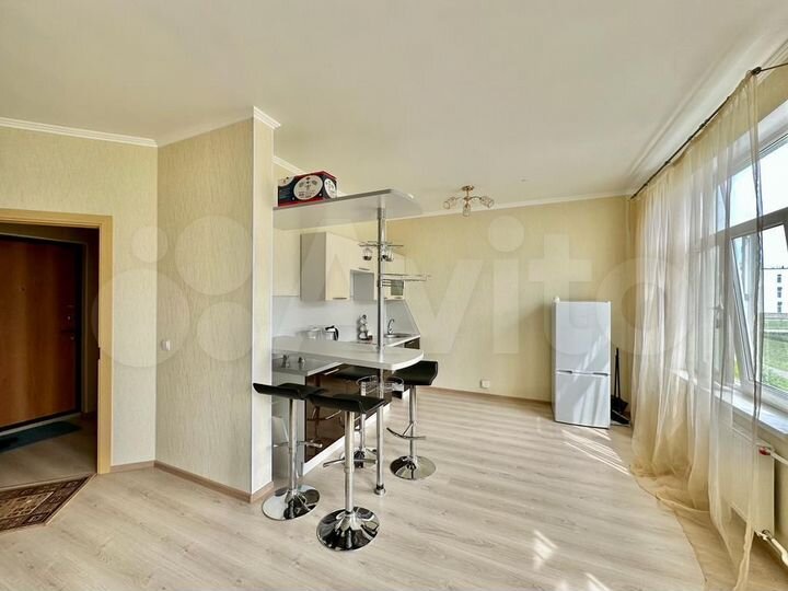 Квартира-студия, 34,1 м², 3/4 эт.