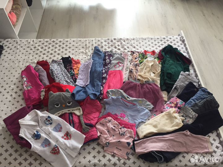 Вещи пакетом на девочку