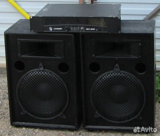 Колонки Frank Audio 1100W 2шт D12