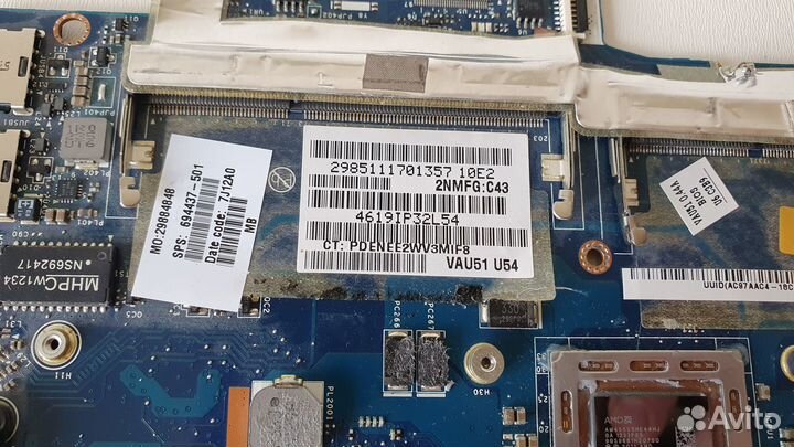 Плата 694437-501 для HP Envy 6 A8-4555M