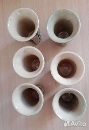 Стаканчики глиняные СССР