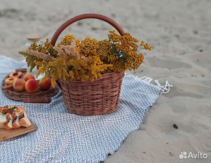 Корзина плетеная