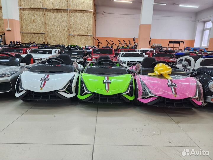 Детский электромобиль новый багги машинка