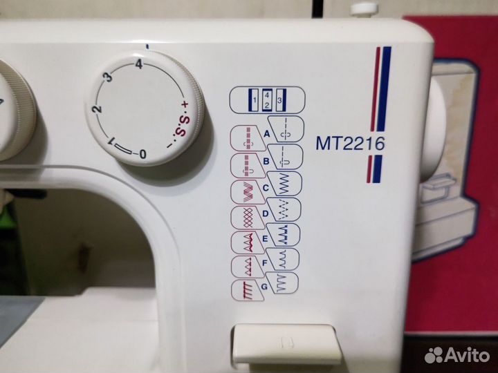 Новая швейная машина Janome MT2216