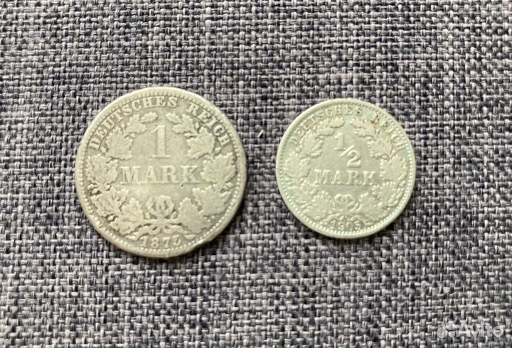 Серебряные монеты Германская Империя