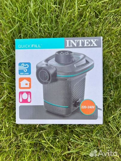 Электричкский насос для надувного матраса intex