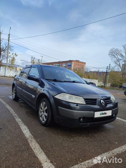 Renault Megane 2.0 AT, 2005, 230 000 км