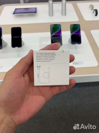 Наушники apple earpods lightning original