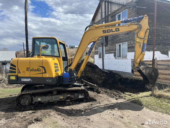 Услуги мини экскаватора