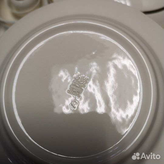 Сервиз столовый, фарфор зик. СССР