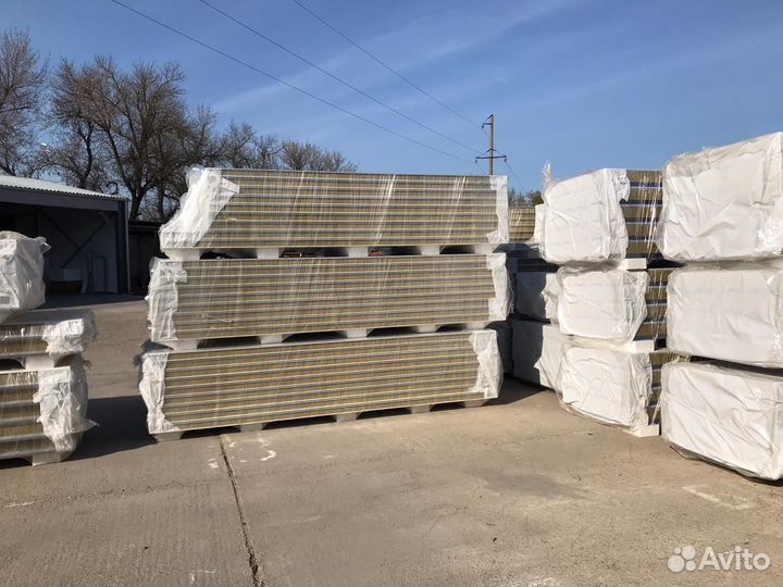 Сэндвич-панели ппс 60 мм