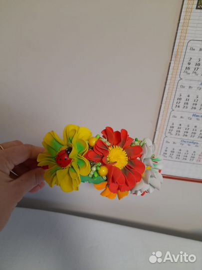 Празднечный ободок для девочки