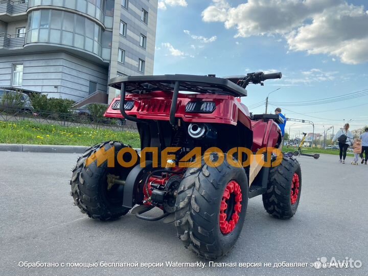 Квадроцикл Urban ATV125 Red lenses