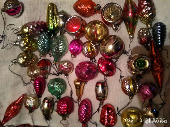 Новогодние игрушки СССР