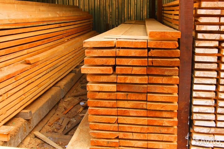 Доска лиственница 50х200х6000мм, гарантия качества